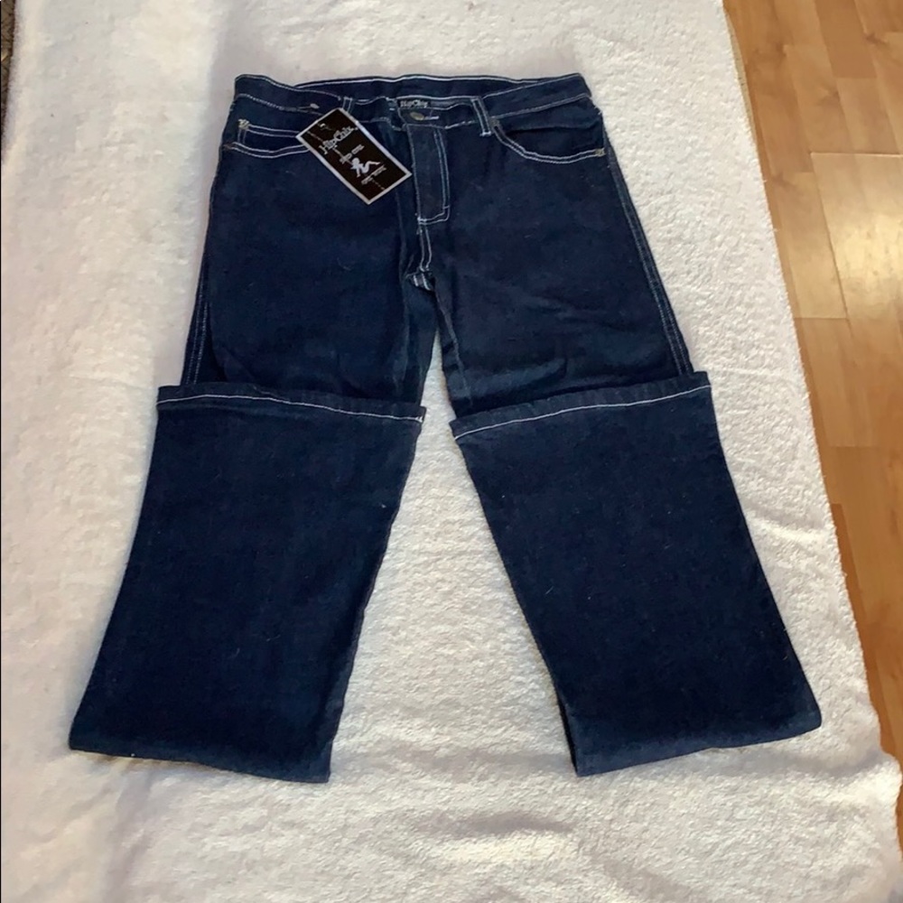 🏅HP🏅Hip Chix Embroidered Boot Cut Devil Jeans - Picture 4 of 7